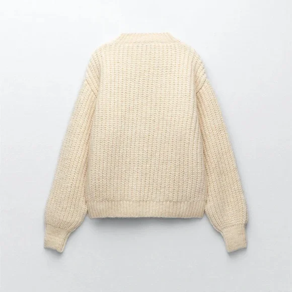 *SOLD*Zara knit jacket - Picture 7 of 9